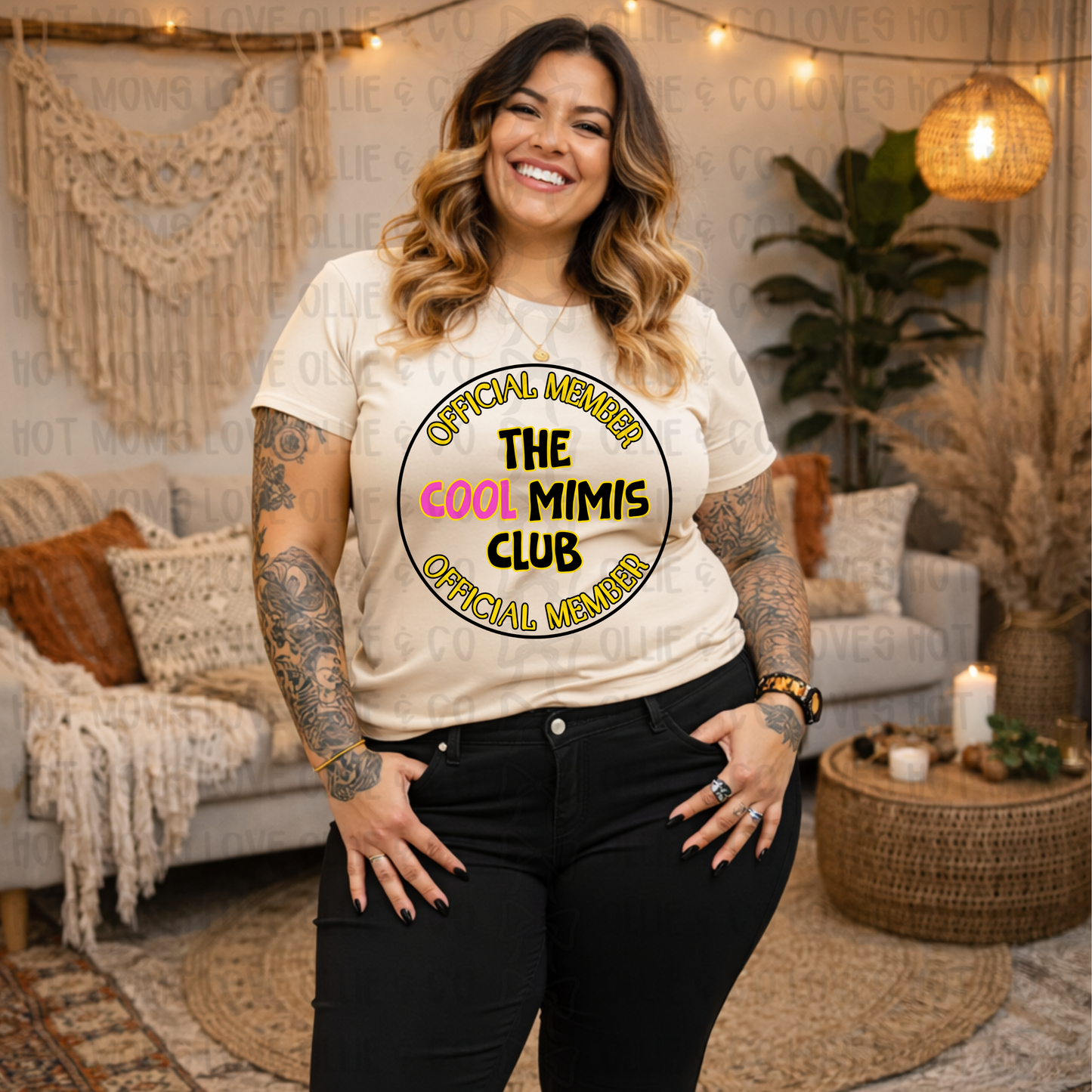 OFFICIAL MEMBER OF THE COOL CLUB - *OLLIE & CO. EXCLUSIVE* - DTF TRANSFER