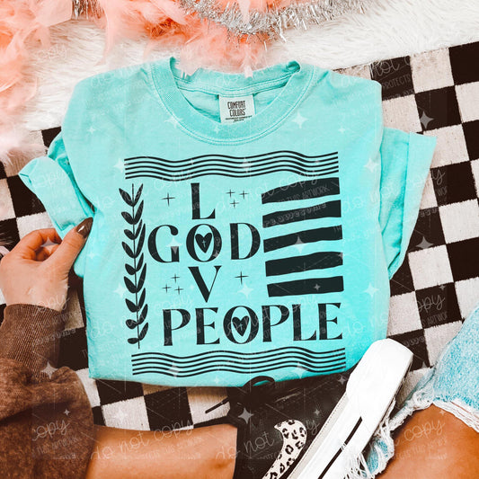 LOVE GOD PEOPLE *OLLIE & CO. EXCLUSIVE* - DTF TRANSFER