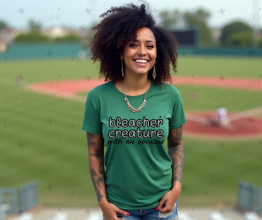 BLEACHER CREATURE WITH AN OPINION NO SKELLIE - DTF TRANSFER