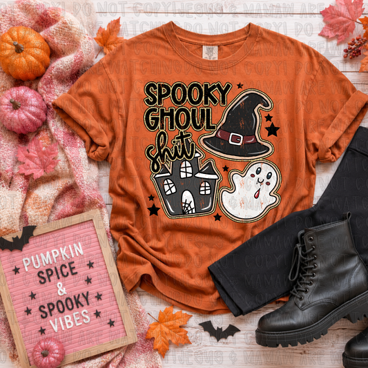 SPOOKY GHOUL SHIT - DTF TRANSFER