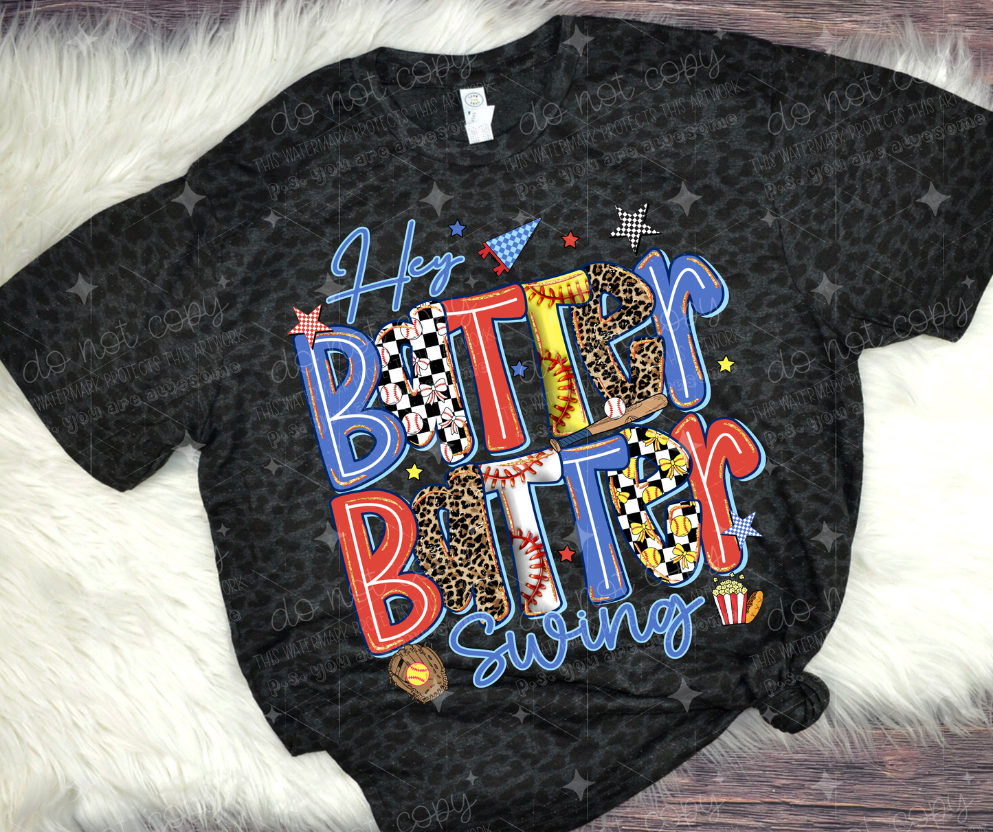 HEY BATTER BATTER SWING - DTF TRANSFER