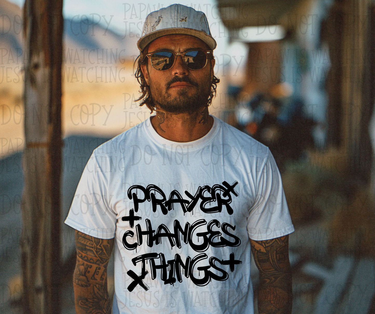 PRAYER CHANGES THINGS - DTF TRANSFER