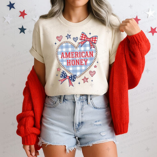 COQUETTE AMERICAN HONEY - DTF TRANSFER