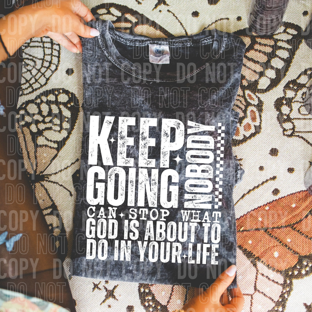 KEEP GOING - *OLLIE & CO. EXCLUSIVE* - DTF TRANSFER