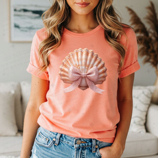 COQUETTE SEASHELL - DTF TRANSFER