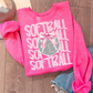COQUETTE PINK PRETTY SPORTS - DTF TRANSFER