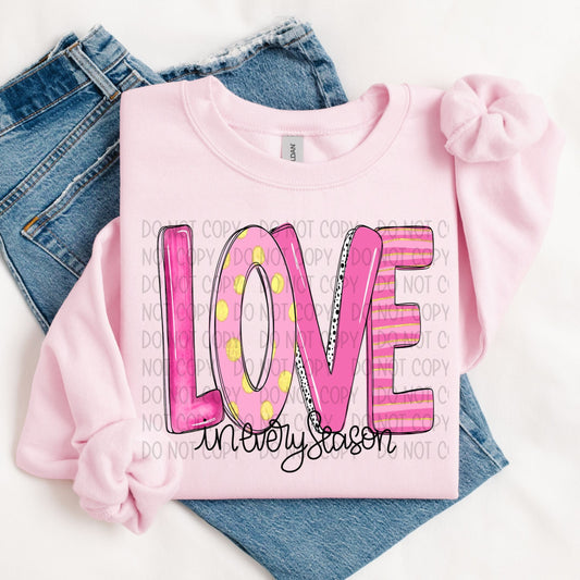 LOVE IN EVERY SEASON - DTF TRANSFER