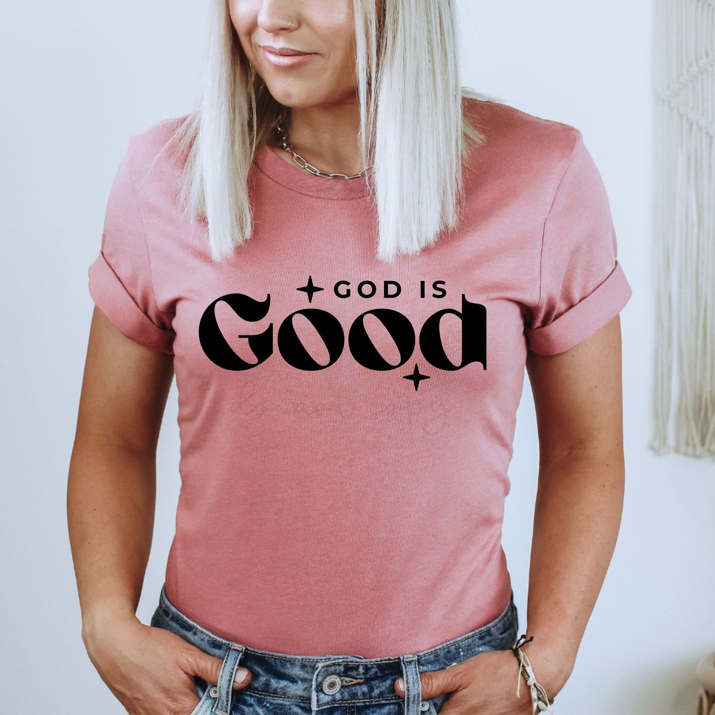 GOD IS GOOD - DTF TRANSFER