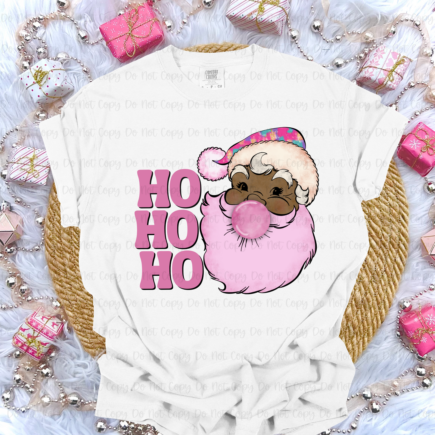 HO HO HO BUBBLEGUM - DTF TRANSFER