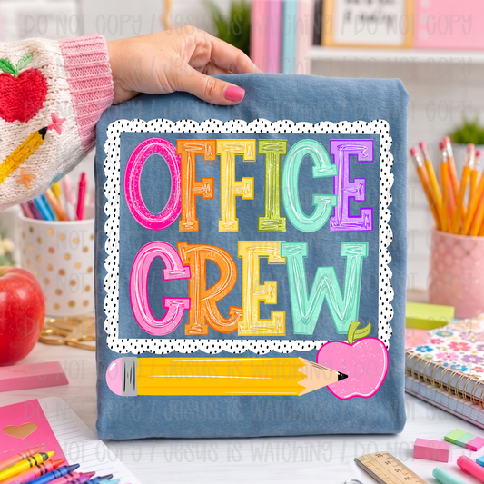 BACK TO SCHOOL OCCUPATION FRAME - DTF TRANSFER