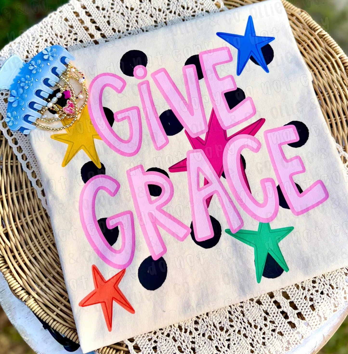 GIVE GRACE - DTF TRANSFER