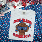 DOG BLESS AMERICA - DTF TRANSFER