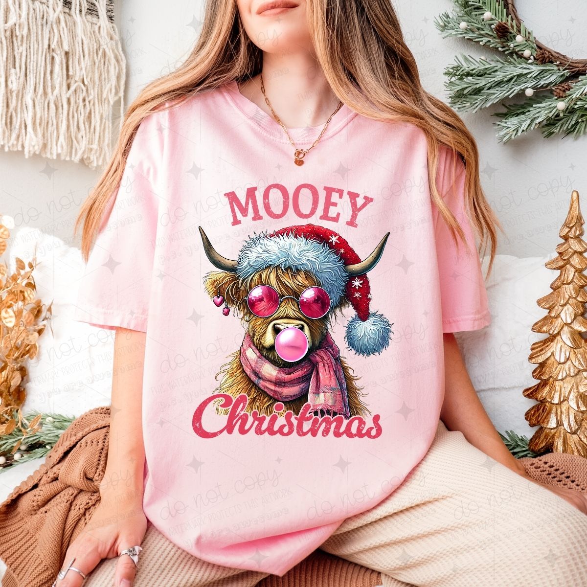 MOOEY CHRISTMAS - DTF TRANSFER