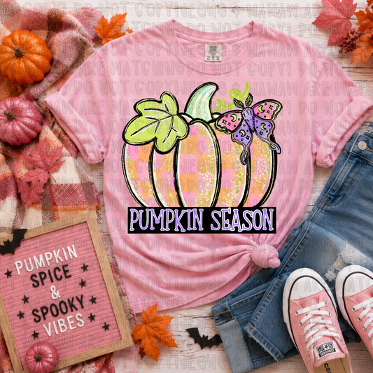 PUMPKIN SEASON - DTF TRANSFER