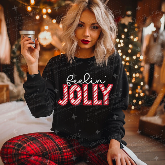 FEELIN JOLLY - DTF TRANSFER