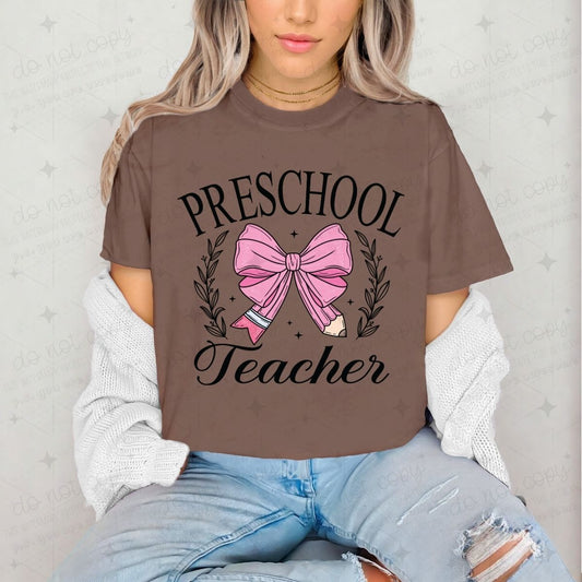COQUETTE PRESCHOOL TEACHER - DTF TRANSFER