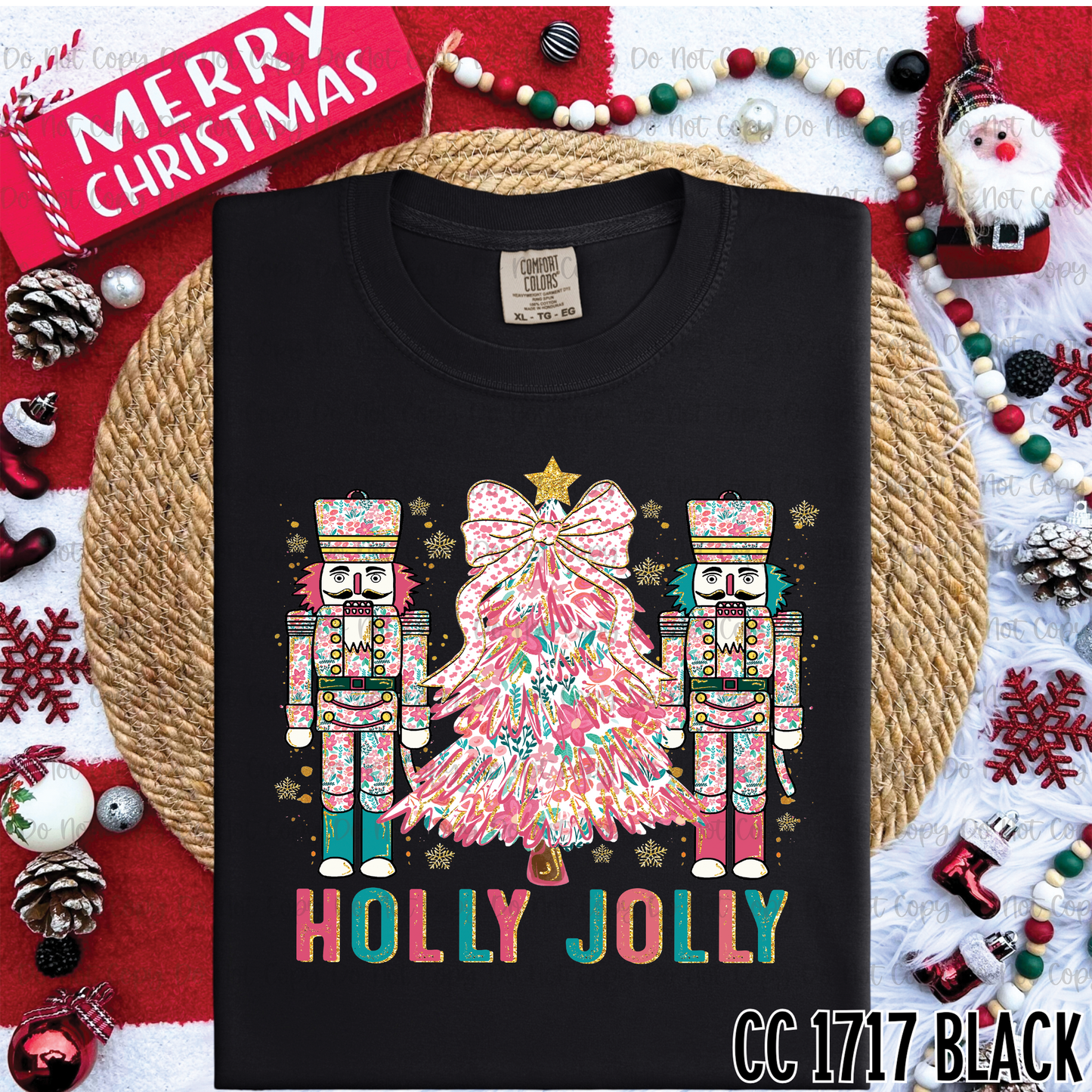 HOLLY JOLLY NUTCRACKERS - DTF TRANSFER