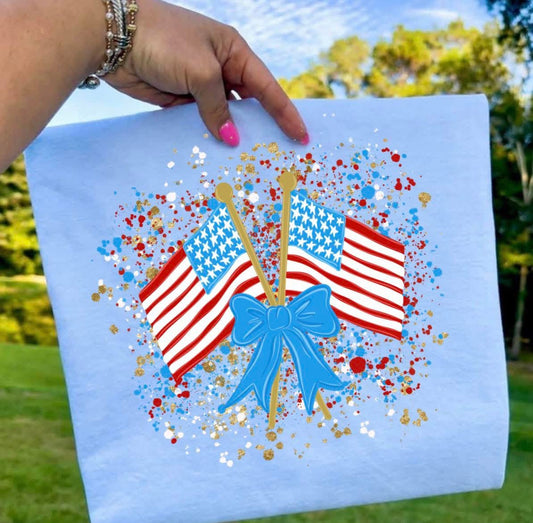 FLAG SPLATTER - DTF TRANSFER