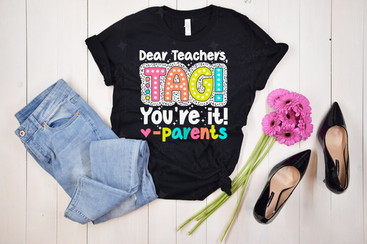 DEAR TEACHERS - DTF TRANSFER