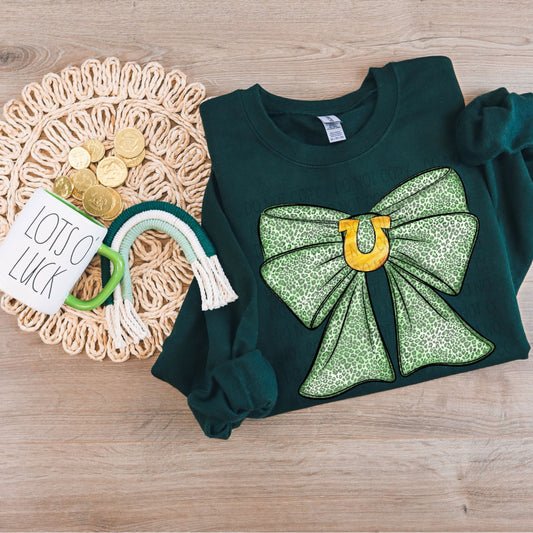 ST. PATRICK'S DAY BOW - DTF TRANSFER