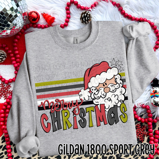 MERRY CHRISTMAS RETRO - DTF TRANSFER