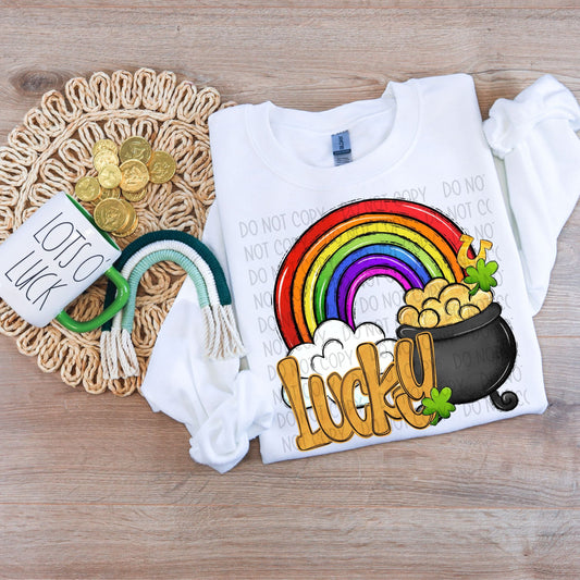 LUCKY RAINBOW - DTF TRANSFER