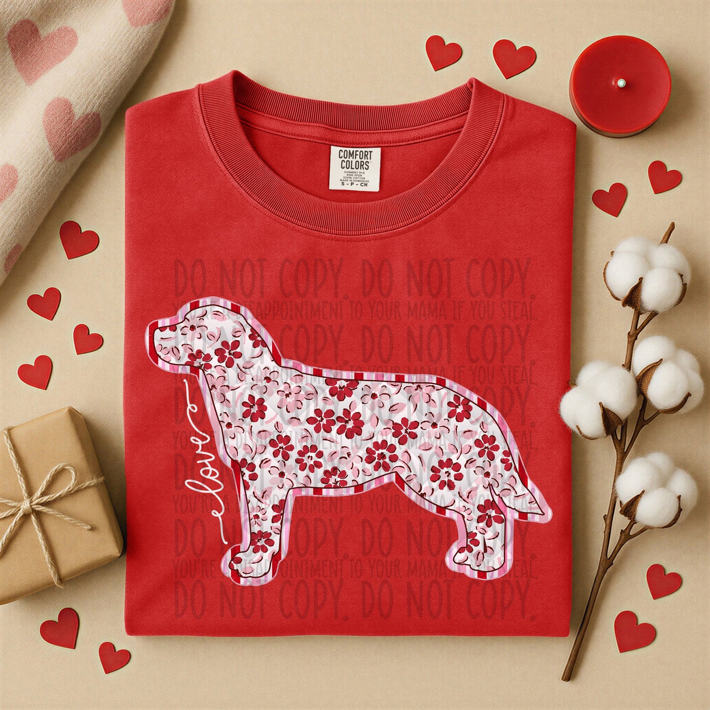 VALENTINE'S DOGS - DTF TRANSFER