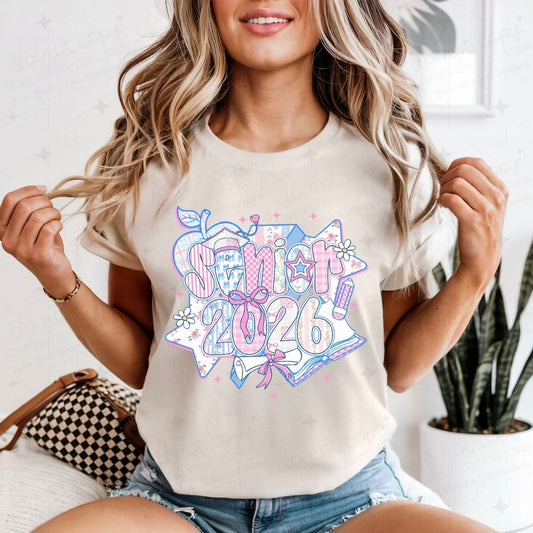 COQUETTE SENIOR 2026 - DTF TRANSFER
