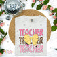 TEACHER BOW  - DTF TRANSFER