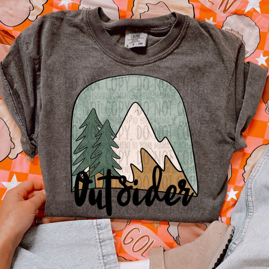 OUTSIDER - DTF TRANSFER