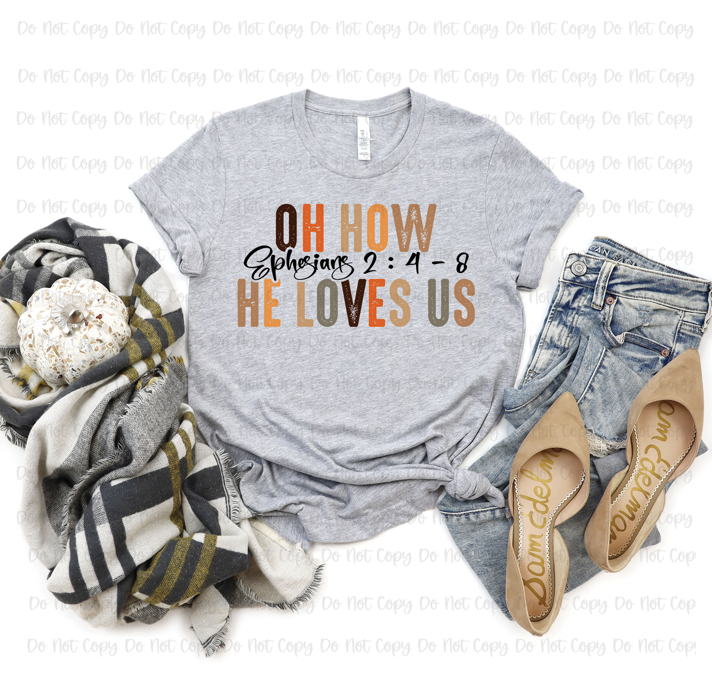 OH HOW HE LOVES US - DTF TRANSFER