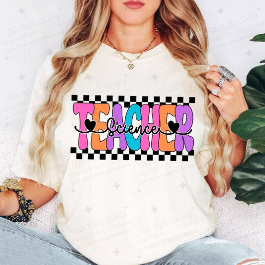 SCIENCE TEACHER - DTF TRANSFER