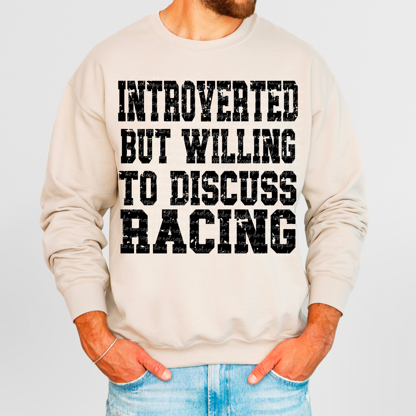 INTROVERTED BUT WILLING TO DISCUSS - DTF TRANSFER