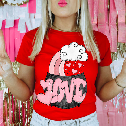 LOVE - DTF TRANSFER