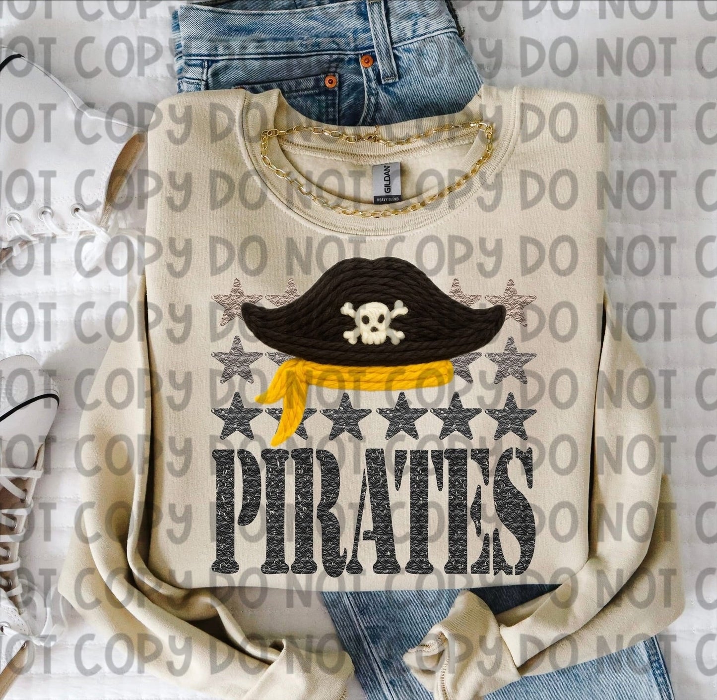 FAUX YARN MASCOTS - DTF TRANSFER