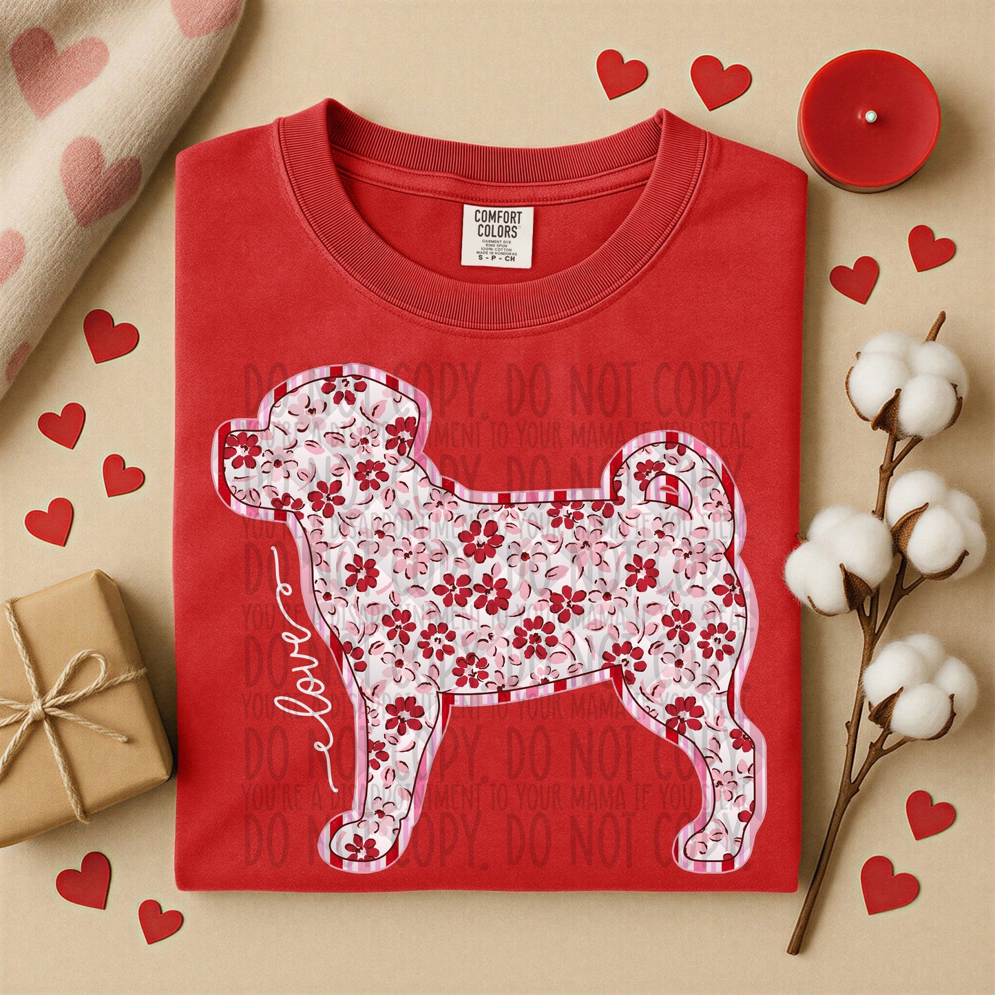 VALENTINE'S DOGS - DTF TRANSFER