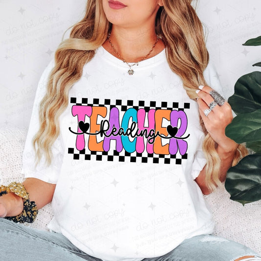 READING TEACHER - DTF TRANSFER