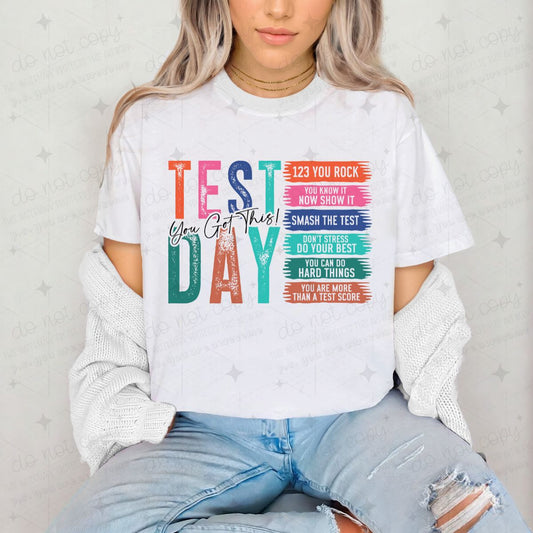 TEST DAY - DTF TRANSFER