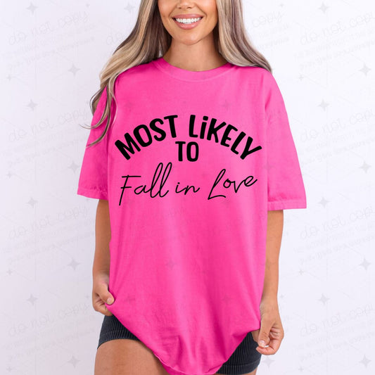 FALL IN LOVE - DTF TRANSFER