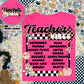 Teacher Vibes - FRONT+BACK - DTF TRANSFER