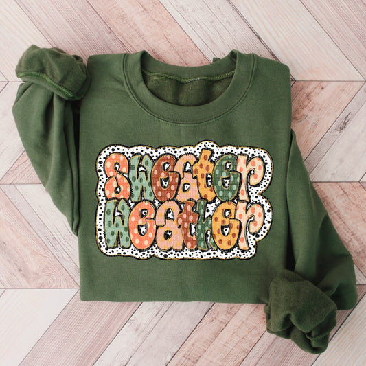 SWEATER WEATHER - DTF TRANSFER