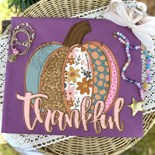 THANKFUL PUMPKIN - DTF TRANSFER
