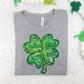 SHAMROCK - FAUX GLITTER - DTF TRANSFER