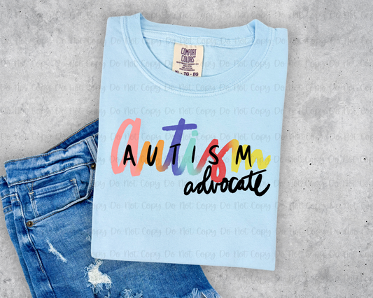 AUTISM ADVOCATE - DTF TRANSFER