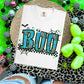 BOO - FAUX EMBROIDERY - DTF TRANSFER