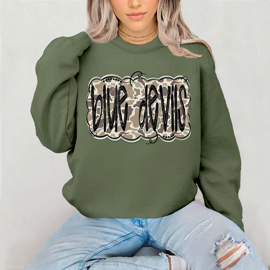 CAMO MASCOT - DTF TRANSFER