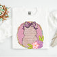 BUNNY CIRCLE FRAME - DTF TRANSFER