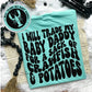 WILL TRADE FOR CRAWFISH *OLLIE & CO. EXCLUSIVE* FRONT+BACK - DTF TRANSFER