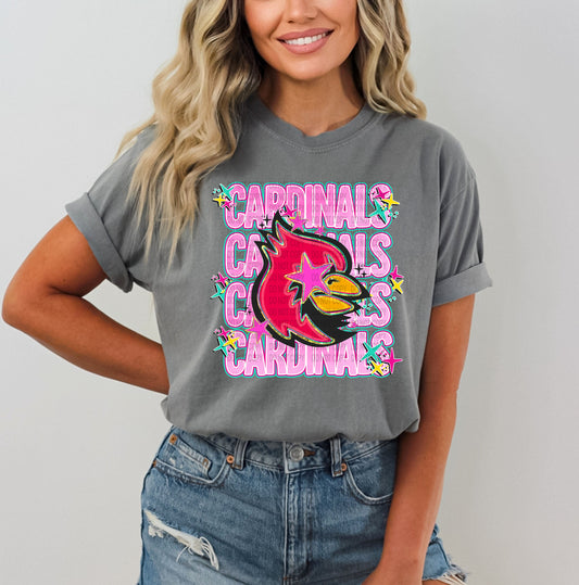 PREPPY PINK MASCOTS - DTF TRANSFER