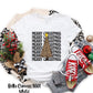 MERRY CHRISTMAS - DTF TRANSFER